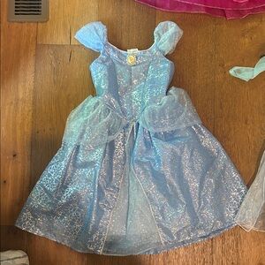 Disney Sparkling Blue Cinderella Princess Costume